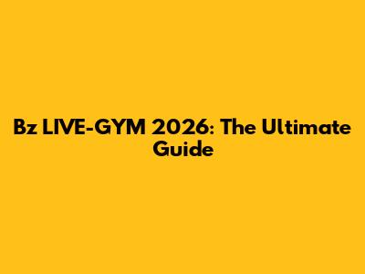 B'z LIVE-GYM 2026: The Ultimate Guide