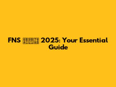 FNS 歌謡祭 2025: Your Essential Guide